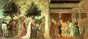 Piero della Francesca legend of the true cross oil painting artist